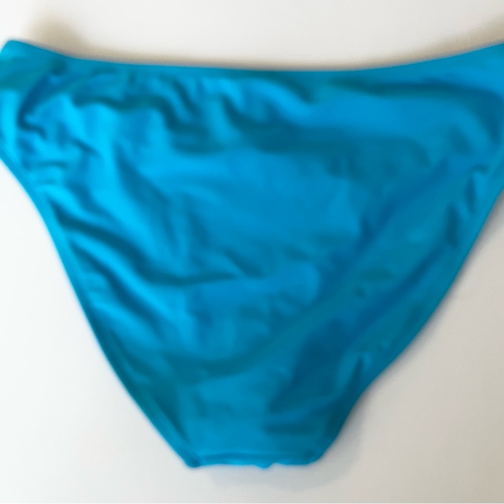 NEW 24 & Ocean Women’s Swimwear Blue Bikini Bottoms, Sz XL, NWT - Picture 2 of 3